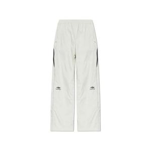 25 FW 발렌시아가 3B 스포츠 아이콘 스키 트랙수트 팬츠 화이트 857653TPO39