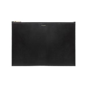 [스크래치/불량] [생로랑] 로고 라지 클러치백/블랙/635100 03P0J 1000