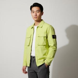 스톤아일랜드 7615114WN  와펜 패치 포켓 오버셔츠 자켓