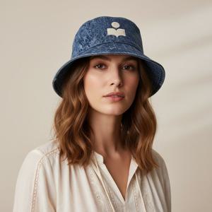 이자벨마랑 데님 헤일리 버킷햇 모자블루CU0032 22H006J 30BU
