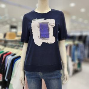 [조이너스]여성 브랜드 25신상 라운드 반팔 티셔츠JAFU5WKS930_U