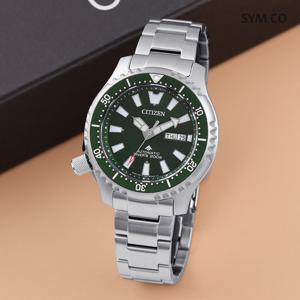 시티즌 NY0151-59X 프로마스터 다이브 해양 다이버 오토매틱 남자 메탈 시계 d