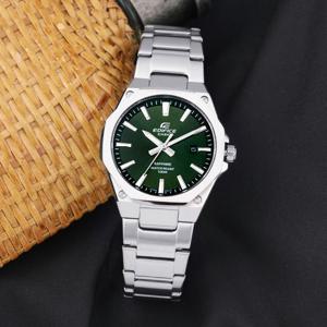 에디피스 EFR-S108D-3A 에얄오크 슬림 경량 딥 카키 사파이어 글라스 남자 메탈 시계