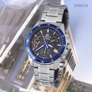 에디피스 EFV-540D-1A2 크로노그래피 블루 맨즈 스포츠 정장 남자 메탈 시계 d