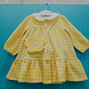 아가방 CB01 26SS 데이 체크 오픈원피스 01T124058