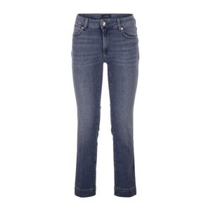 스포트막스 로우웨이스트 크롭 플레어 데님 진 2612181265600 0