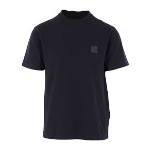 스톤아일랜드 로고 패치 슬림핏 크루넥 티셔츠 2100034 S0F11V0