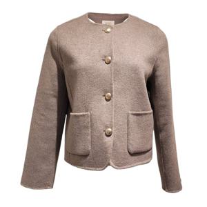 [멜본]헨메 라운드넥 숏자켓_STJW25T020