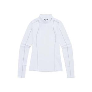 노스페이스 여성 비욘드 픽 모크 넥 긴팔티 MNT7XQ81B-WHT