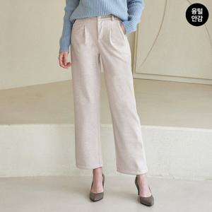 [모리스커밍홈] 투버튼 겉기모 융털안감 뒷밴딩 팬츠_M2312PT604D