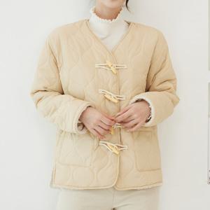 [모리스커밍홈] 양털안감 퀼팅 떡볶이자켓_M2512JK627D