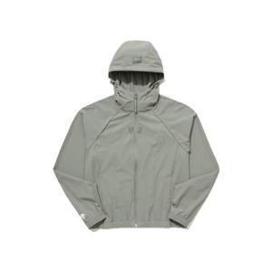 데상트 여성 쉬폰 우븐 웜업 자켓 BP322UWT79-KHK0