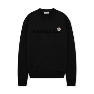 몽클레어 남성 로고 패치 블랙 맨투맨 8G00040 809KR 999