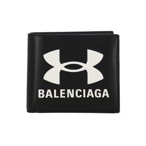 25 FW 발렌시아가 x 언더 아머 스퀘어 폴드 지갑 블랙 8177172ABLN