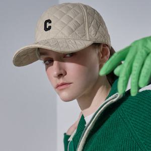 [르니앤맥코이골프] 여성 데일리 C로고 패딩 볼캡 모자 FN02AM100L