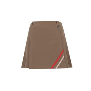 골피아 여성 국산 봄 가을 기능성 배색 골프 스커트 ASF5YE4295