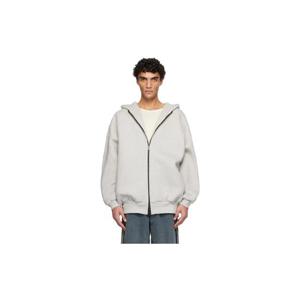 25 FW 피어오브갓 남성 그레이 애슬레틱 집업 후드티 252782M202006