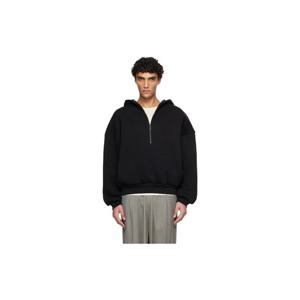 25 FW 피어오브갓 남성 블랙 애슬레틱 집업 후드티 252782M202004