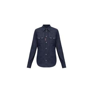 25 FW 디스퀘어드2 포켓 데님 셔츠 S75DL0953D30029 TP446596417