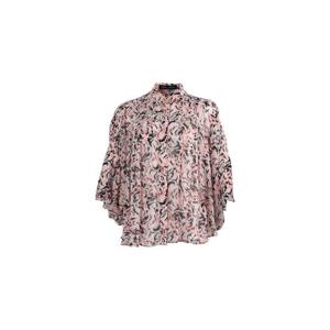 25 FW 프로엔자슐러 프린트 패턴 반소매 블라우스 R2024028BYP173 TP447116649