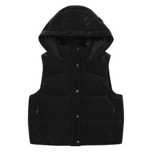 에꼴리에 HC14 벨벳글로시 후드 웰론조끼 25D0153