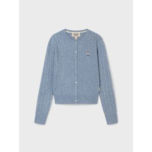 [후아유] 여성 Steve High Gauge Wool Cable Cardigan WHCKG1215F