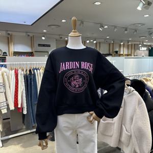 [에잇컨셉] 기모 로즈 맨투맨 C25L7FTS096