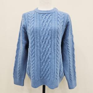 [포커스]꽈배기라운드니트 FW5K3KT3278SB_SH