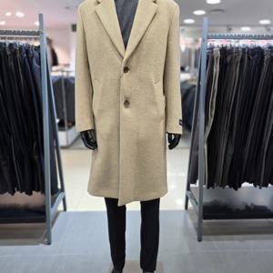 [레노마 옴므]F/W 베이지 모 캐시미어 로브 코트 OLMBH63_BP