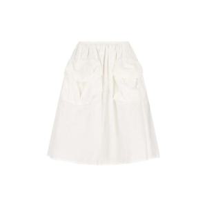 미우미우 스커트 MG2592163MF0009 P26 WHITE