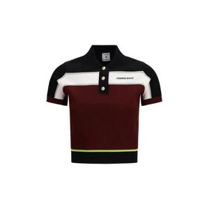 카사블랑카 폴로 티셔츠 WSP26KW123301 BURGUNDY MULTICOLOUR