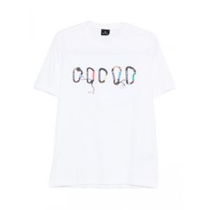 [PS BY PAUL SMITH] 라프리마 남성 티셔츠 앤 폴로 화이트 M2R011R VP561701 /11