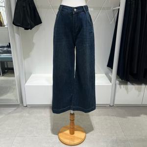 [밸리걸] 백밴딩 와이드 데님 팬츠 824540