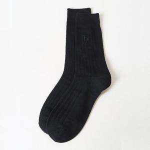 헤지스  26SS  남성 단색 면혼방 장목양말 HZSS6E103N2