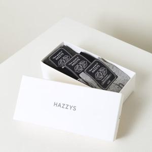 헤지스  26SS  남성 패턴 면혼방 장목양말 3종세트 HZSS6E802MU