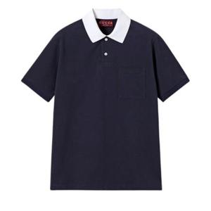 구찌 폴로 티셔츠 854632 XJHOG4002 Blue