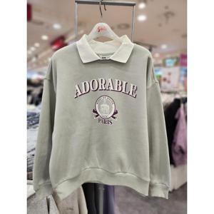 소이주니어 세이브존01 클래식 요꼬 카라 맨투맨 24w1454