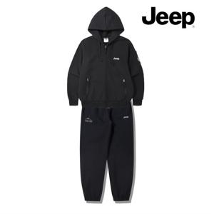 지프 Jeep [남녀공용] Q4041941 기모 후드집업/트레이닝팬츠 셋업