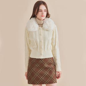 [포커스]퍼카라 꽈배기 니트 가디건 PBBF5W1KC4891