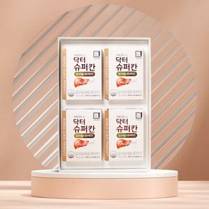 [쇼핑백 포함] 현빈 닥터슈퍼칸 밀크씨슬&멀티비타민 4개월분 GIFT 선물세트 실리마린