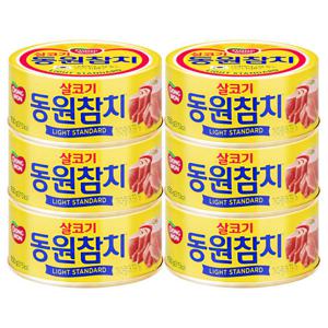 [동원] 살코기참치 150g×6개