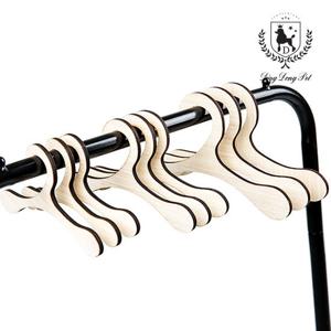 [딩동펫]강아지 원목 옷걸이_10p_중