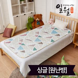 일월 듀얼하트 워셔블 카본 전기매트_싱글(90x180)_디지털(원난방)