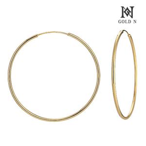 골드앤 14K 심플링 50mm 귀걸이 YG