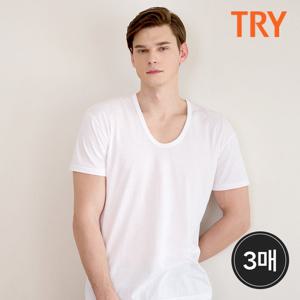 [트라이] 남성 스마트 반팔 런닝 3매세트