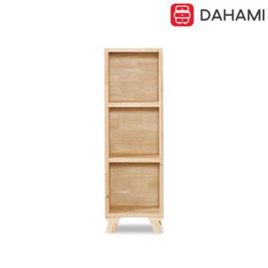 레브 파인원목 3단3칸 책장