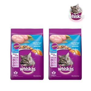 [마즈]위스카스 포켓 오션피쉬 1.2KG 2팩