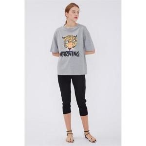 스트링 밴딩 슬림 스키니 7부 팬츠 블랙