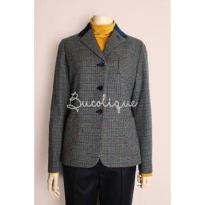 [비꼴리끄] 엘보 벨벳 빵 기본 자켓