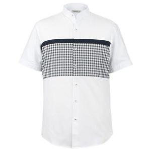 [댄디클래식] 95-120 빅사이즈 반팔 슬림핏 와이셔츠 - 221